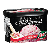 Breyers Ice Cream Strawberry Left Picture